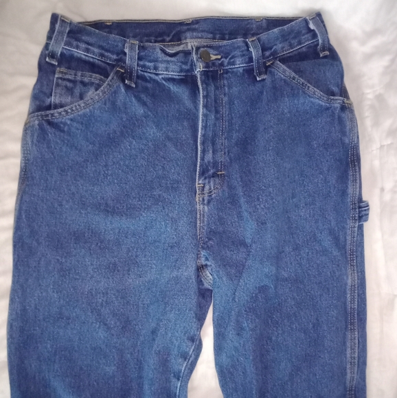 Dickies Cargo Denim Jeans Work Pants Size 31 x 30 - Picture 7 of 10